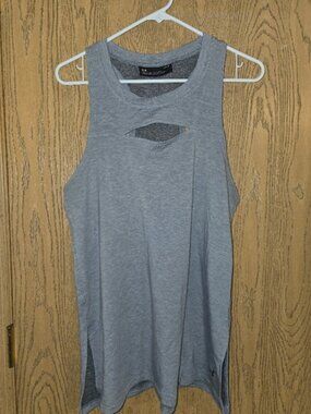 Under Armour Gray Muscle Tee for Women